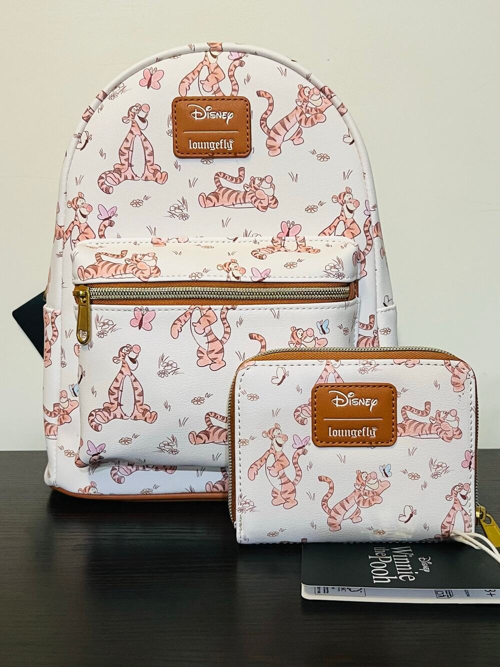 Loungefly Disney Winnie The Pooh Tigger Butterfly Mini Backpack Wallet